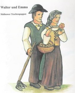 Die Mallnower Trachtenpuppen